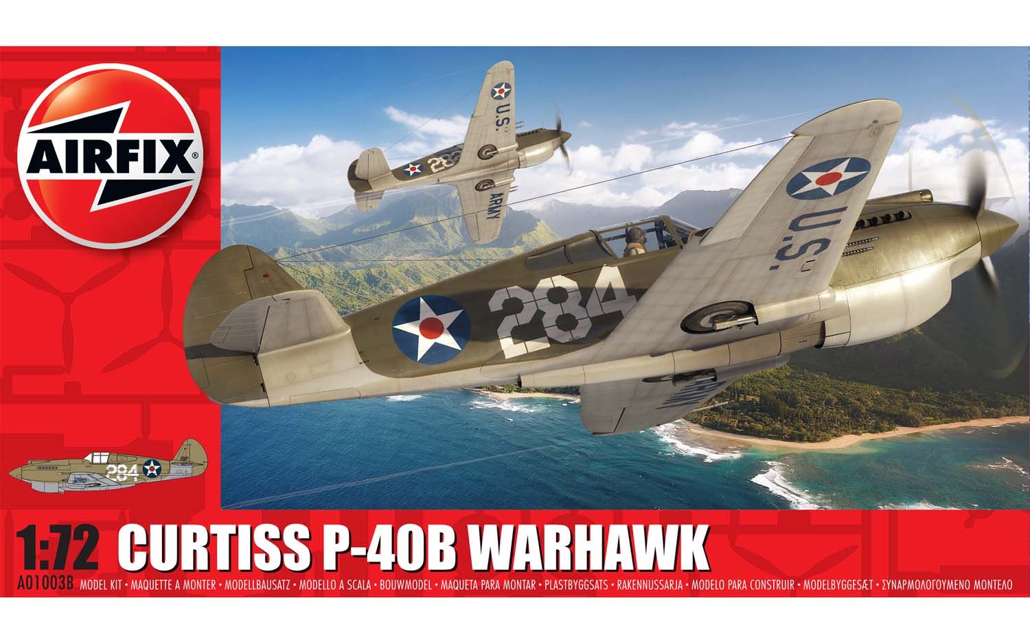 Curtiss P-40B Warhawk (1:72) - Loaded Dice