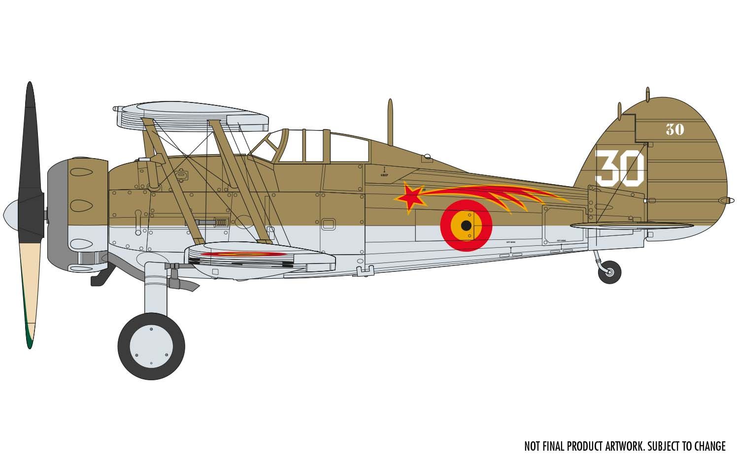 Gloster Gladiator Mk.I/Mk.II (1:72) - Loaded Dice