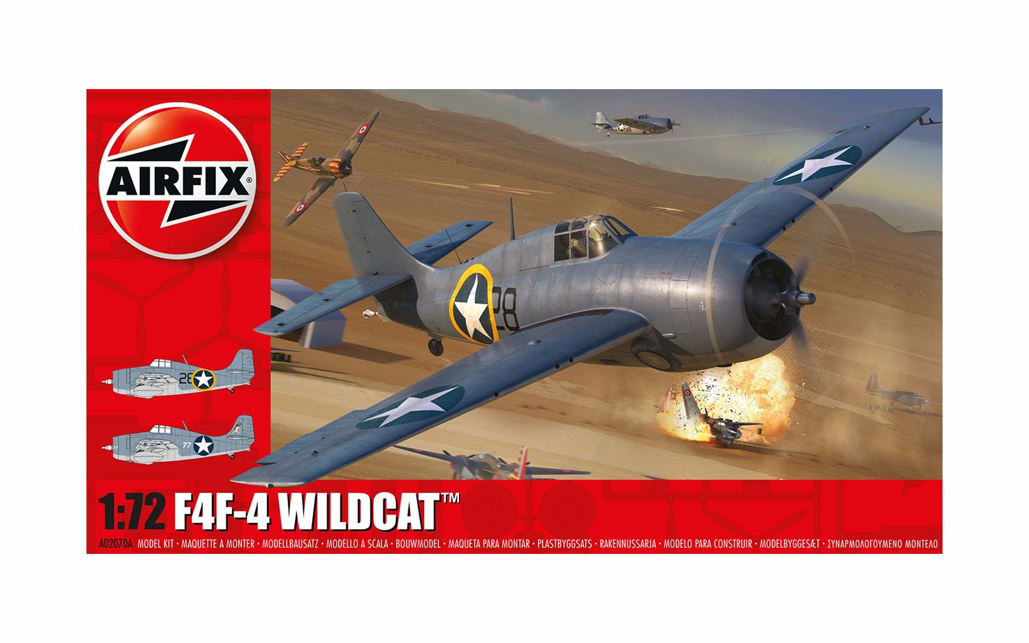 Grumman F4F-4 Wildcat (1:72) - Loaded Dice