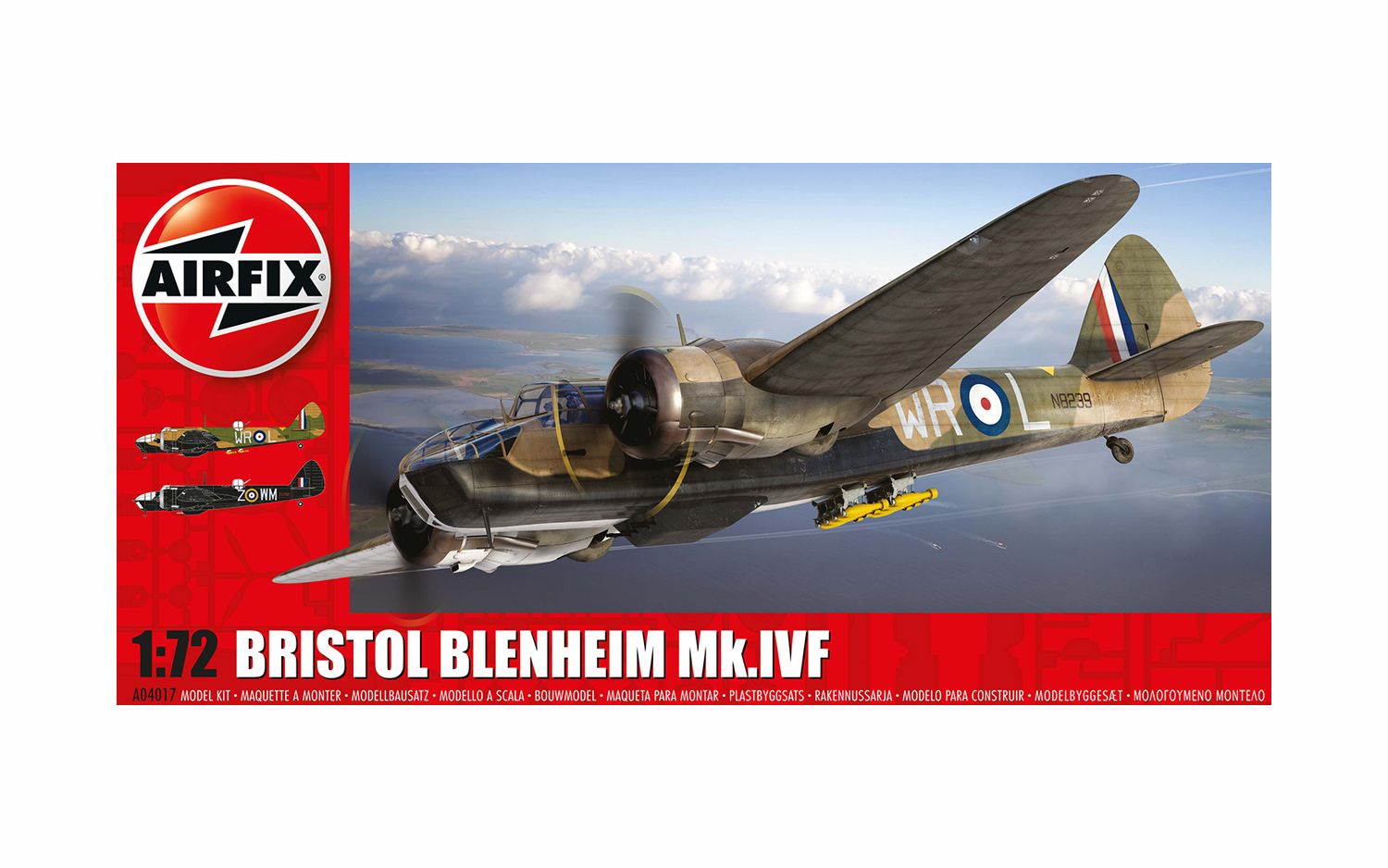 Bristol Blenheim MkIV Fighter (1:72) - Loaded Dice