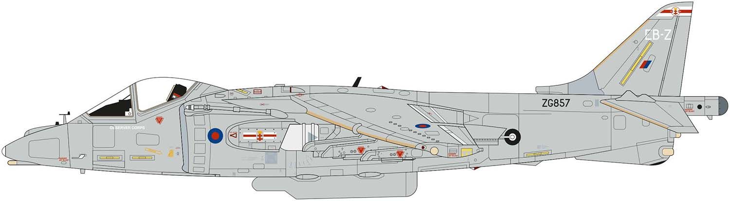 BAe Harrier GR7A-GR9A (1:72) - Loaded Dice