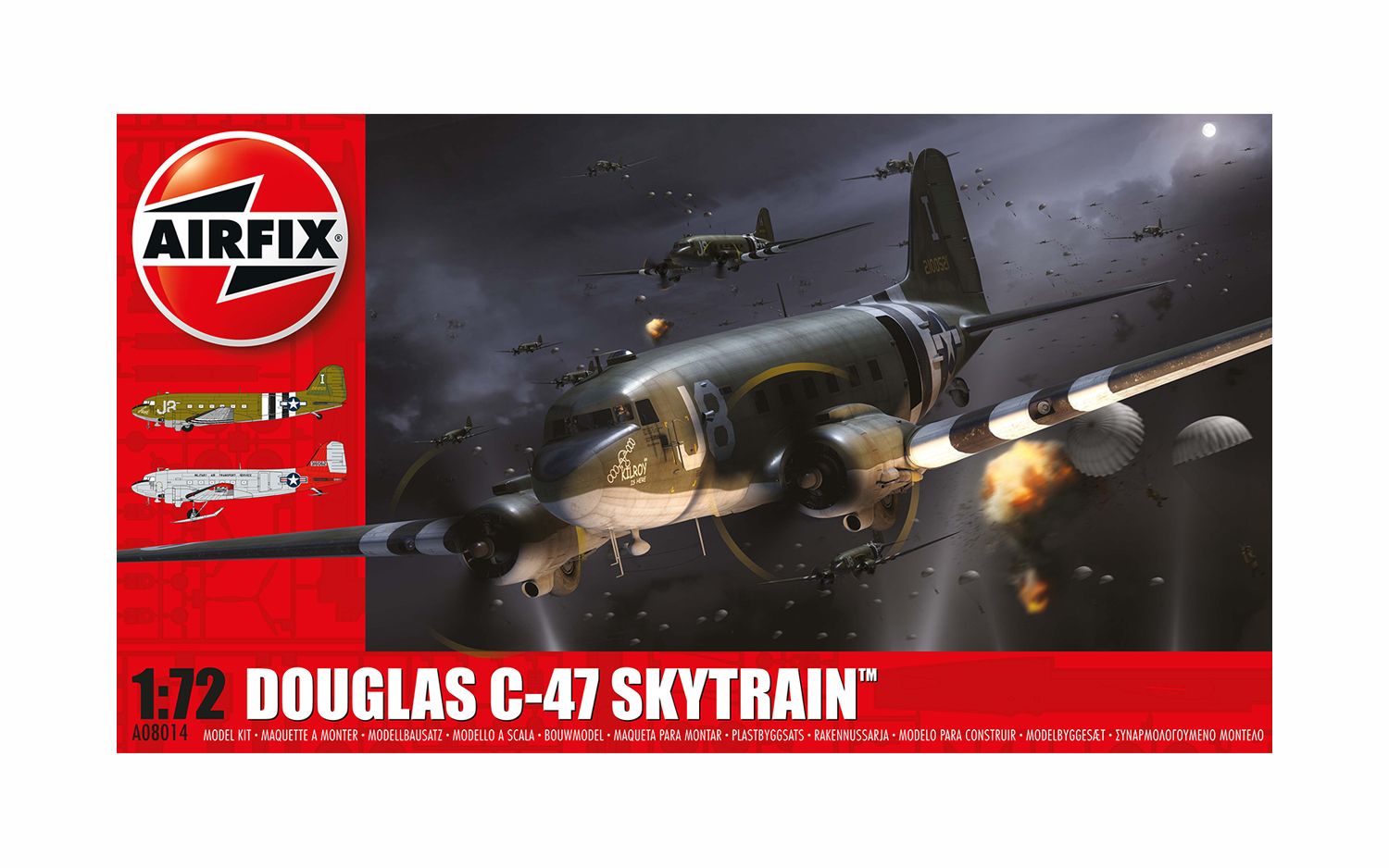 Douglas C-47A D Skytrain (1:72) - Loaded Dice