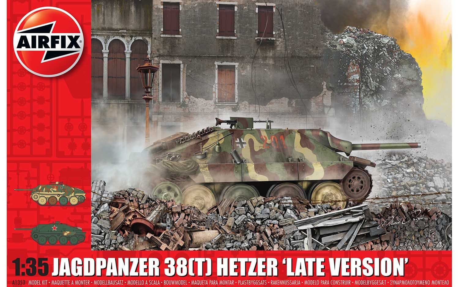 JagdPanzer 38 tonne Hetzer Late Version (1:35) - Loaded Dice