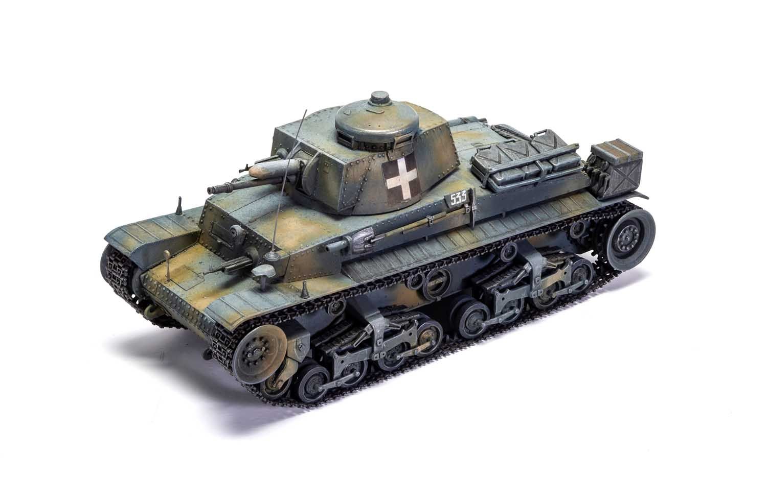 German Light Tank Pz.Kpfw.35 (t) (1:35) - Loaded Dice