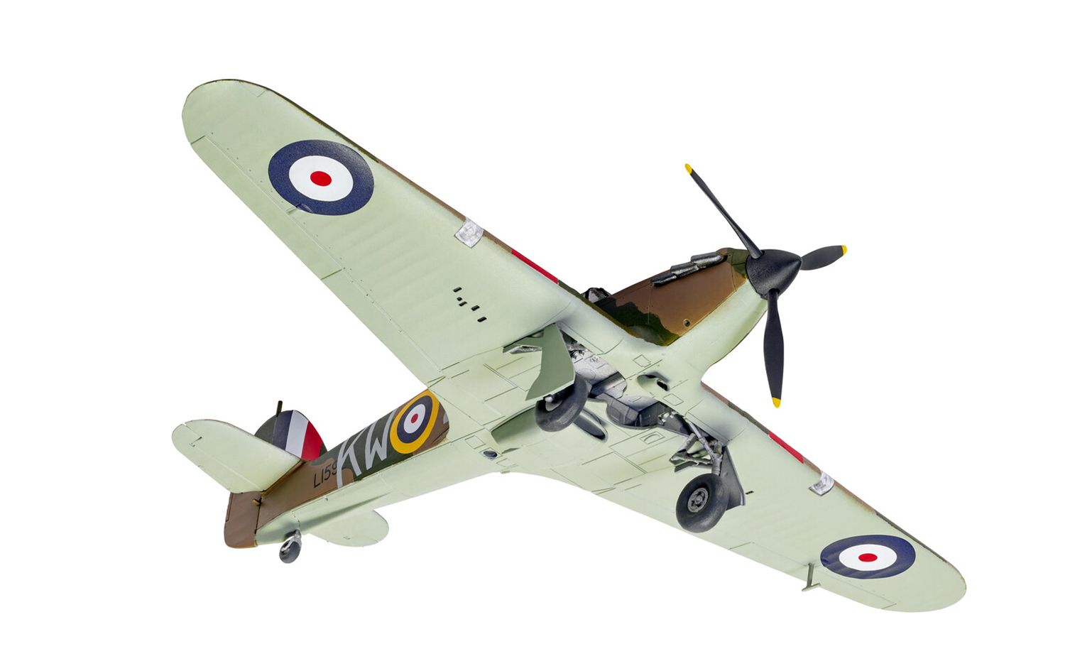 Hanging Gift Set - Hawker Hurricane Mk I (1:72) - Loaded Dice