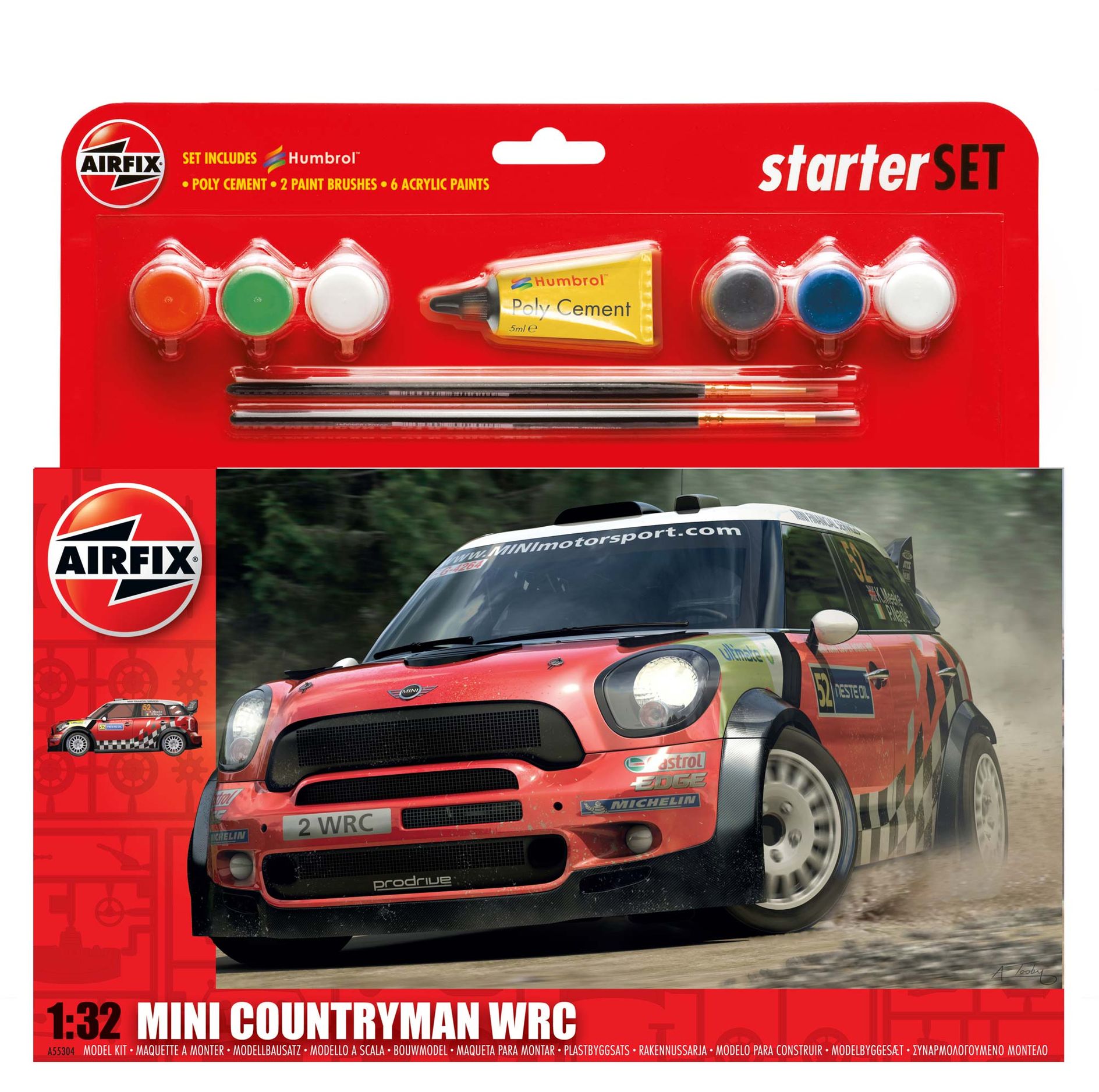 Hanging Gift Set MINI Countryman WRC (1:32) - Loaded Dice