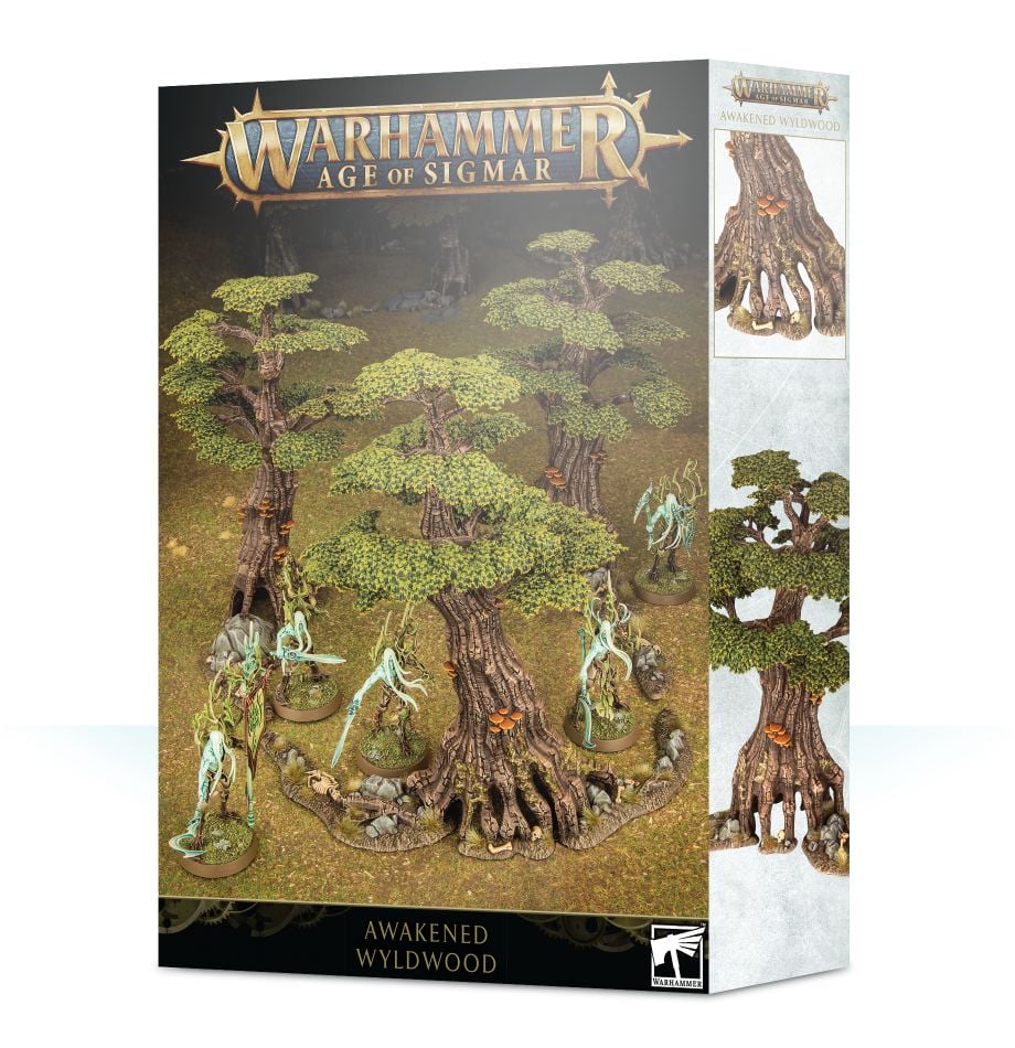 Games Workshop Age of Sigmar Sylvaneth Awakened Wyldwood terrain box front