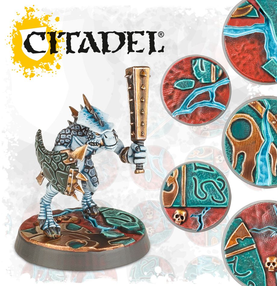 Age of Sigmar: Shattered Dominion 25mm & 32mm Round Bases - Loaded Dice