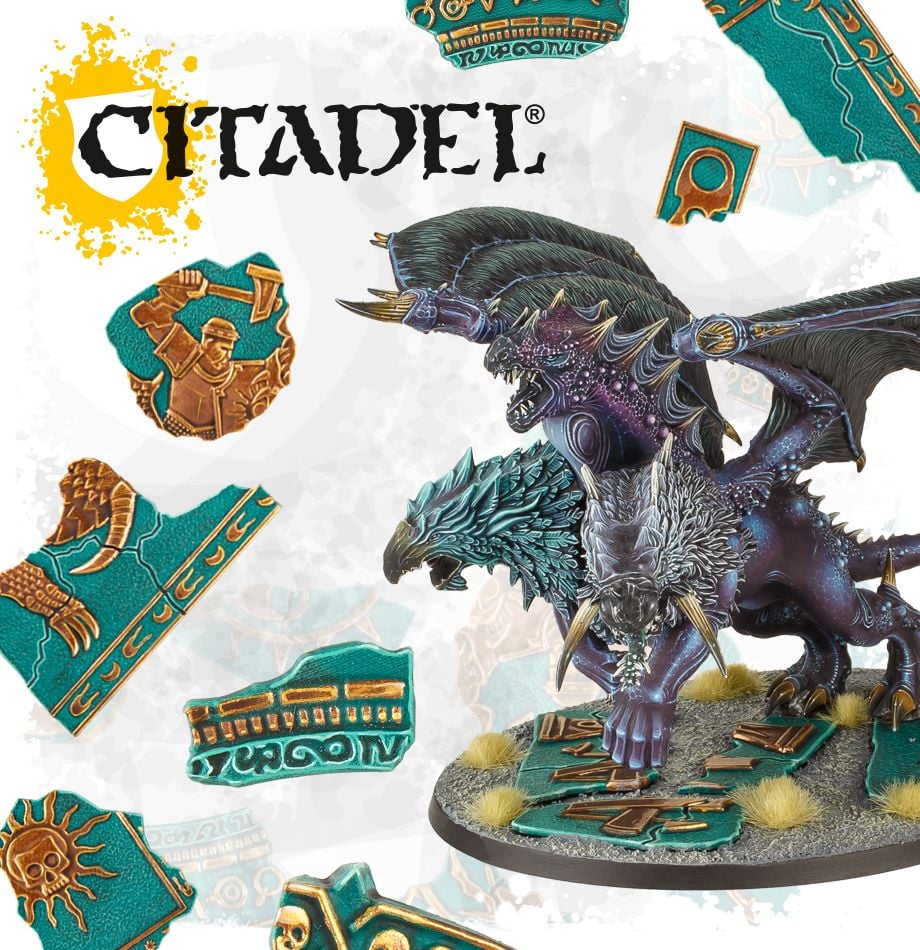 Age of Sigmar: Shattered Dominion Large Base Detail - Loaded Dice