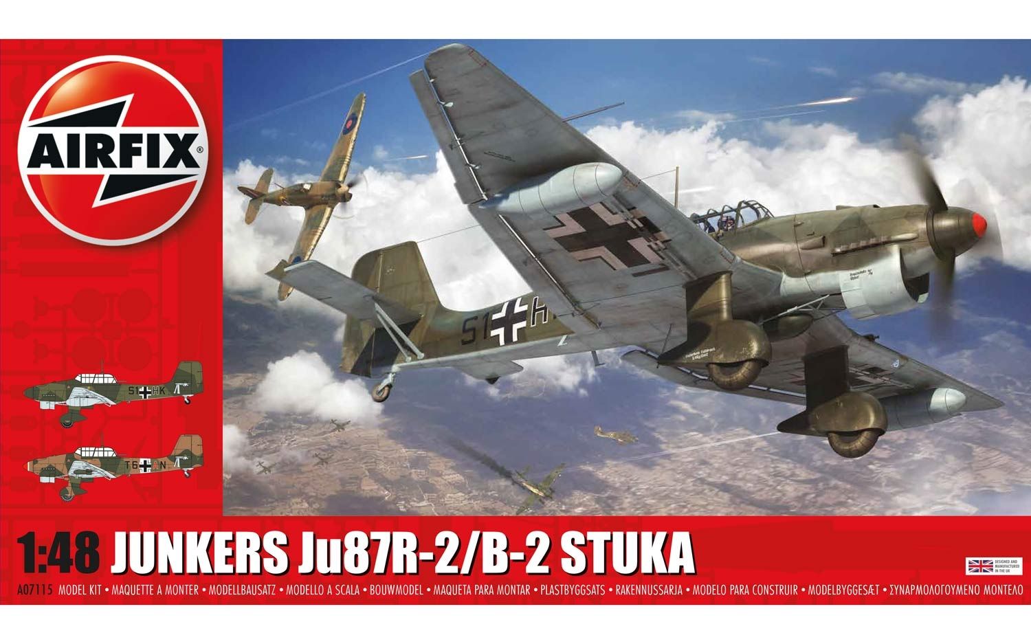 Junkers JU87B-2/R-2 (1:48) - Loaded Dice