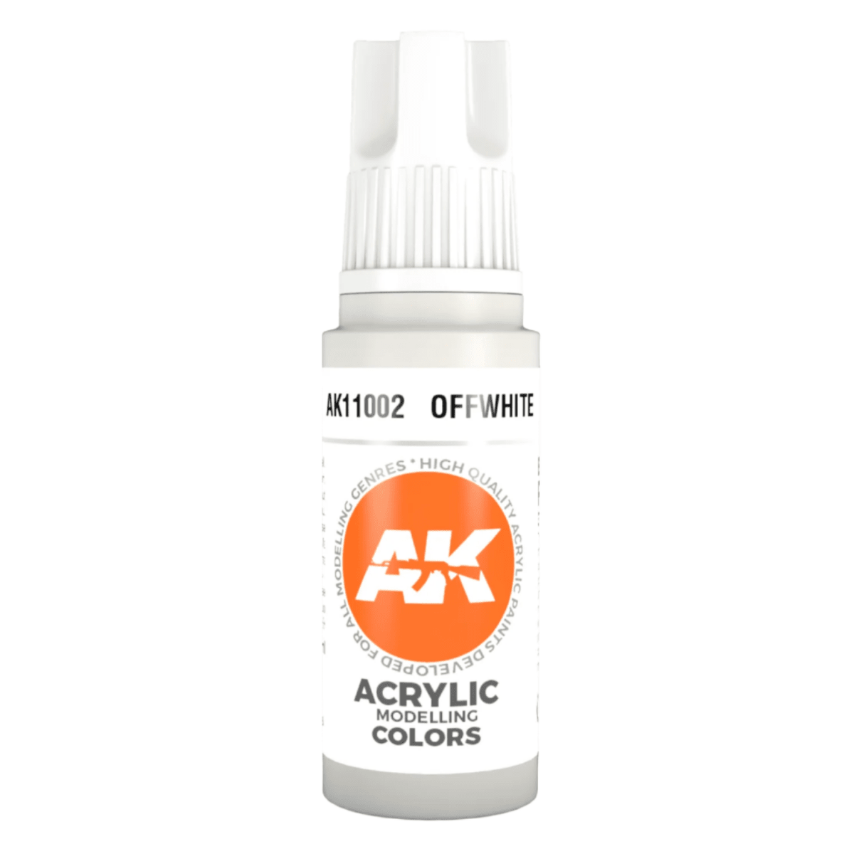 AK Interactive 3rd Generation acrylic paint 3G - Offwhite 17ml dropper bottle