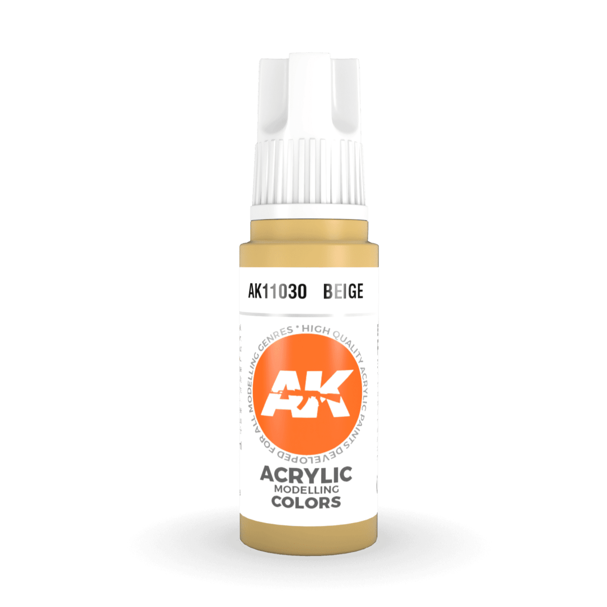 AK Interactive 3rd Generation acrylic paint Beige 17ml dropper bottle