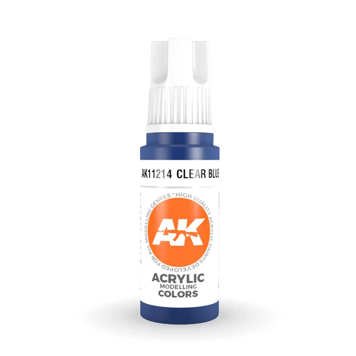AK Interactive 3rd Generation acrylic paint Blue 17ml dropper bottle