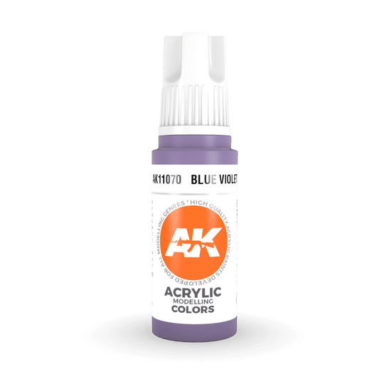 AK Interactive 3rd Generation acrylic paint Blue Violet 17ml dropper bottle