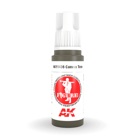 AK Interactive 3rd Generation acrylic paint Canvas Tone 17ml dropper bottle