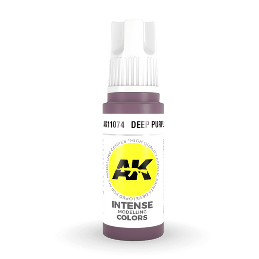 AK Interactive 3rd Generation acrylic paint Deep Purple 17ml dropper bottle