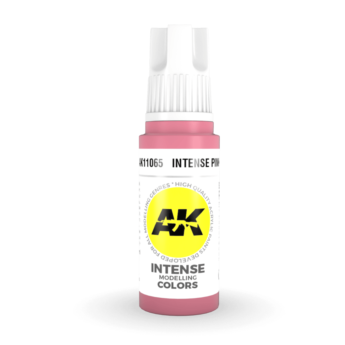 AK Interactive 3rd Generation acrylic paint Intense Pink 17ml dropper bottle