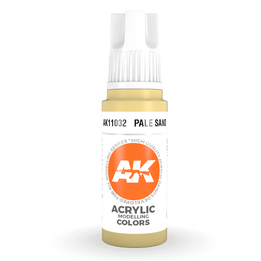 AK Interactive 3rd Generation acrylic paint Pale Sand 17ml dropper bottle