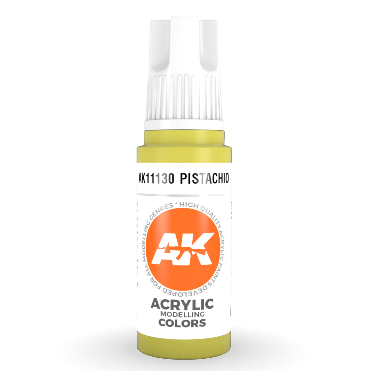 AK Interactive 3rd Generation acrylic paint Pistachio 17ml dropper bottle