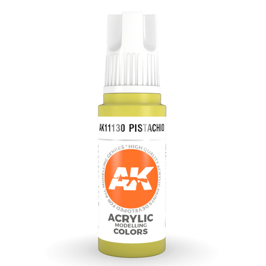 AK Interactive 3rd Generation acrylic paint Pistachio 17ml dropper bottle