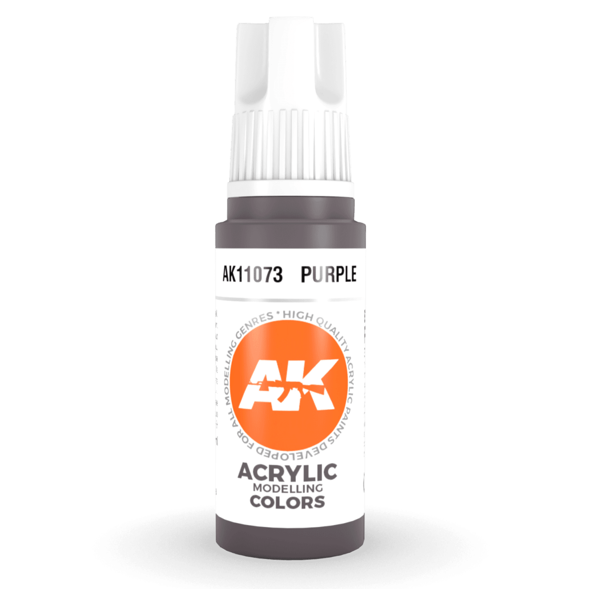 AK Interactive 3rd Generation acrylic paint Purple 17ml dropper bottle