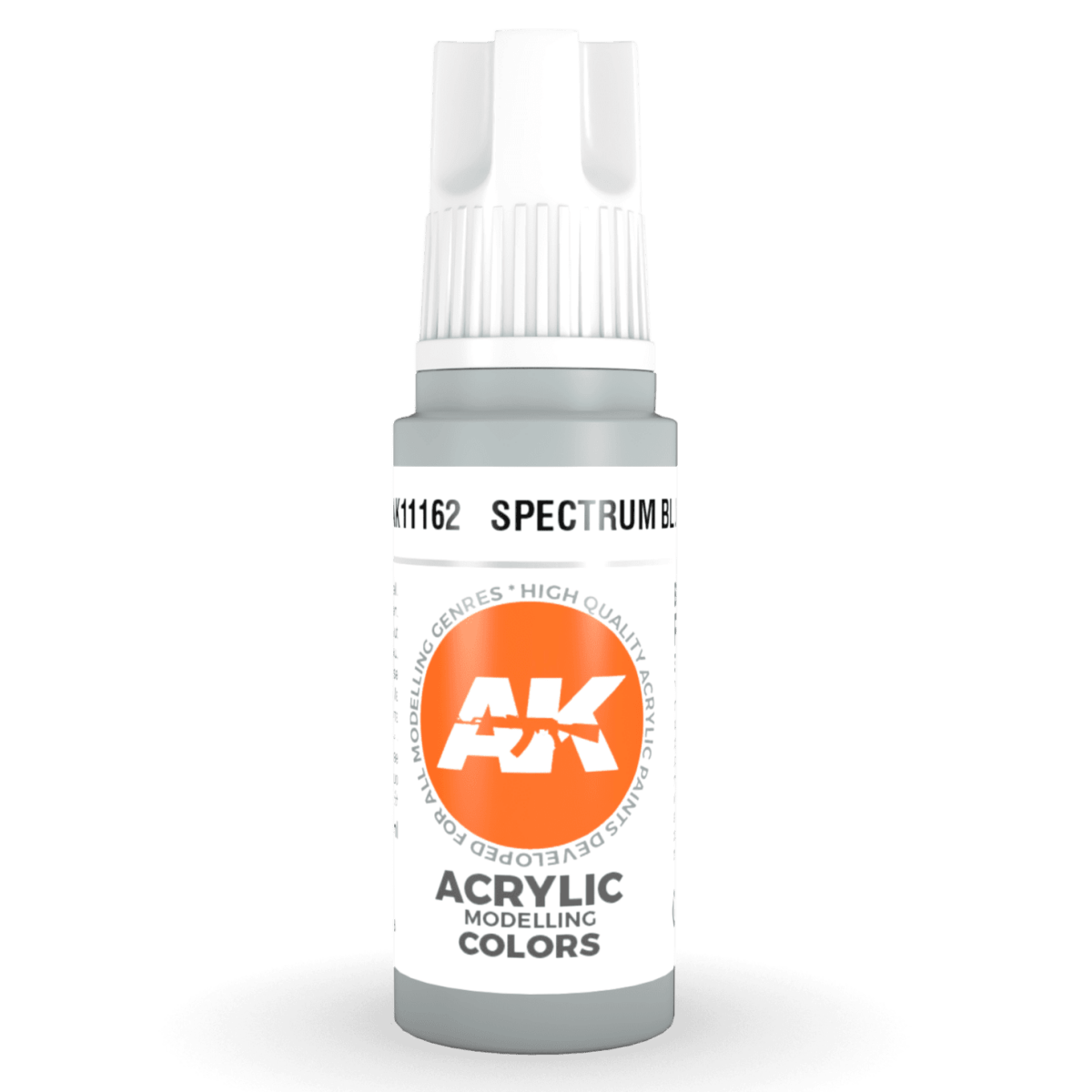 AK Interactive 3rd Generation acrylic paint Spectrum Blue 17ml dropper bottle