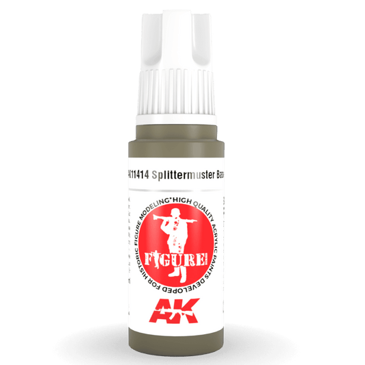 AK Interactive 3rd Generation acrylic paint Splittermuster Base 17ml dropper bottle