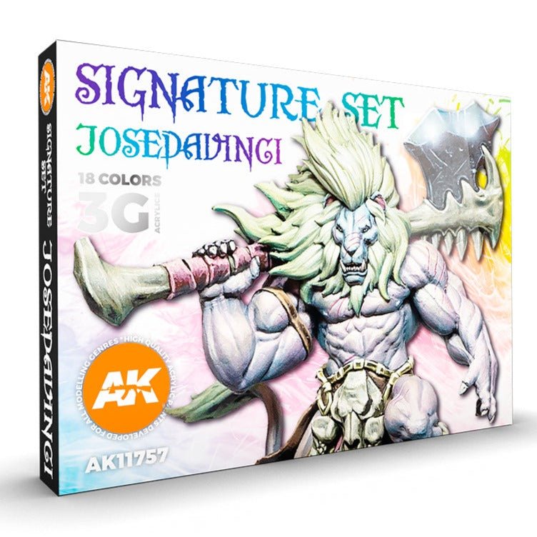 AK Interactive 3rd Generation acrylic paint set Acrylic Paint Signature Set - Josedavinci