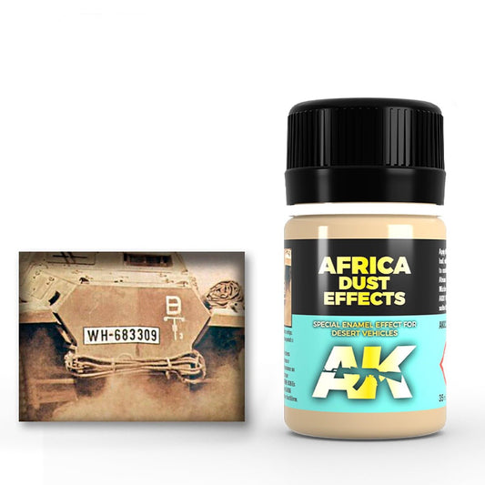 AK Interactive Africa Dust Effects weathering product for scale models