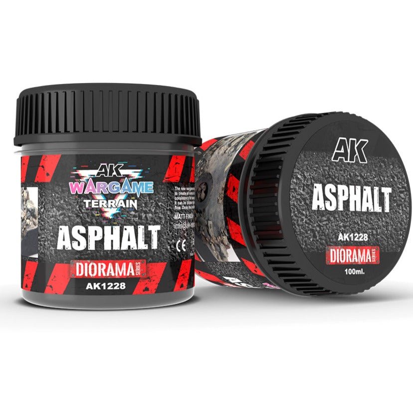 AK Interactive Asphalt - Wargame Terrains diorama and scenery product