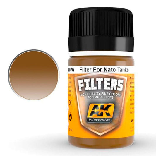 AK Interactive Filter for NATO Vehicles weathering product for scale models