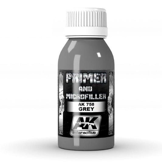 AK Interactive primer Grey Primer & Microfiller