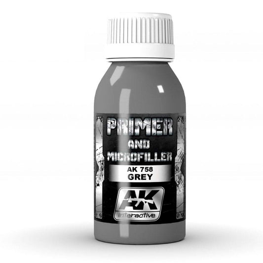 AK Interactive primer Grey Primer & Microfiller