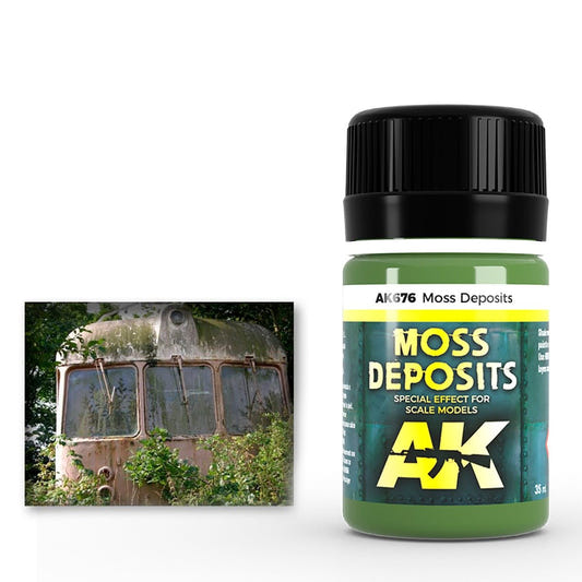 AK Interactive Moss Deposit weathering product for scale models