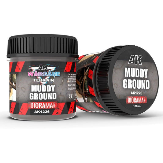 AK Interactive Muddy Ground - Wargame Terrains diorama and scenery product