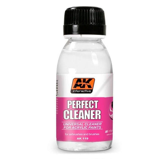 AK Interactive 3rd Generation acrylic paint Perfect Cleaner 17ml dropper bottle