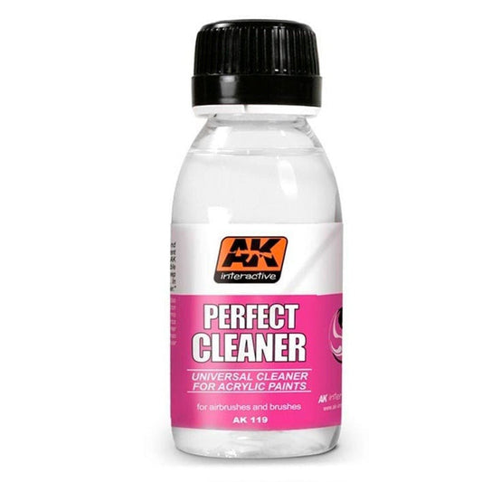 AK Interactive 3rd Generation acrylic paint Perfect Cleaner 17ml dropper bottle