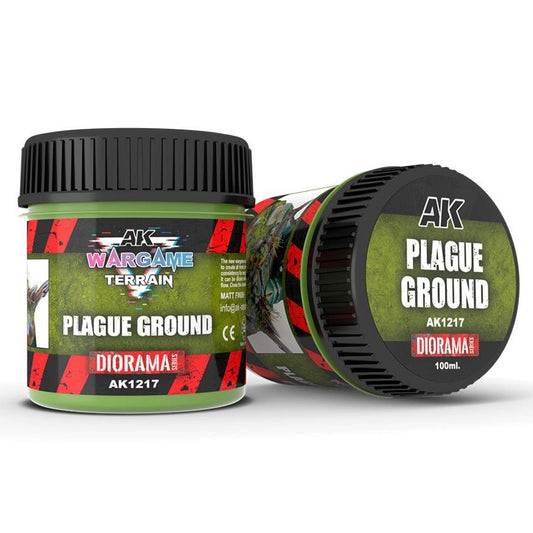 AK Interactive Plague Ground - Wargame Terrains diorama and scenery product