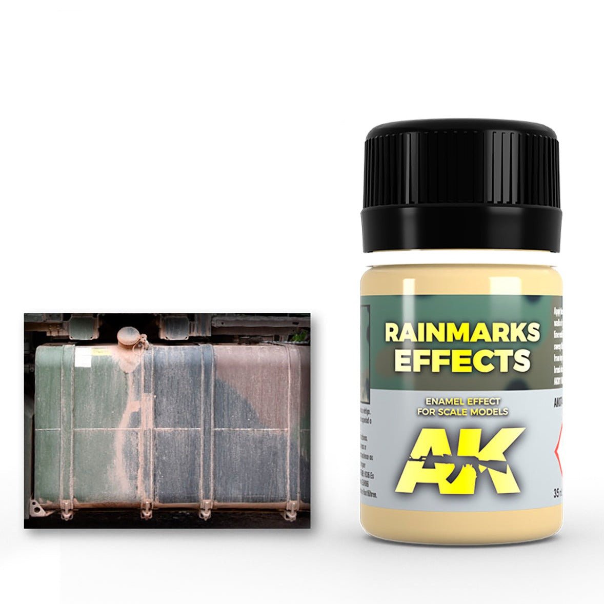 AK Interactive Rainmarks Effects weathering product for scale models