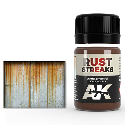 AK Interactive Rust Streaks weathering product for scale models