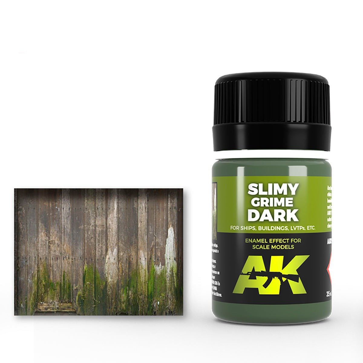 AK Interactive Slimy Grime Dark weathering product for scale models