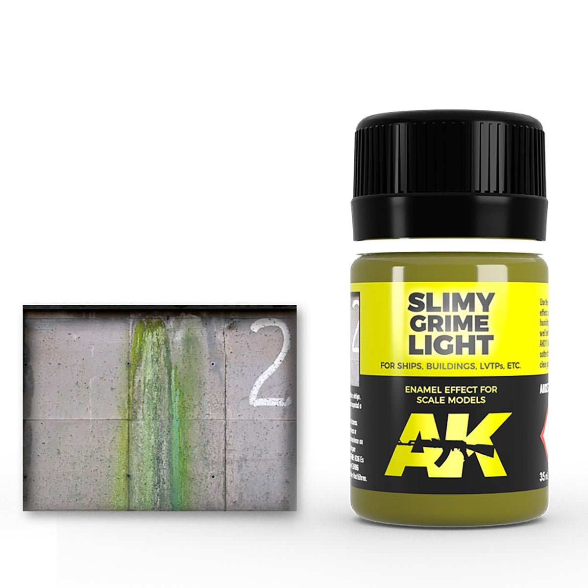 AK Interactive Slimy Grime Light weathering product for scale models