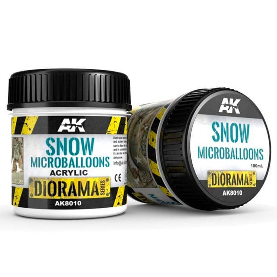 AK Interactive Snow Microballoons diorama and scenery product