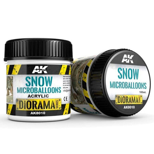 AK Interactive Snow Microballoons diorama and scenery product
