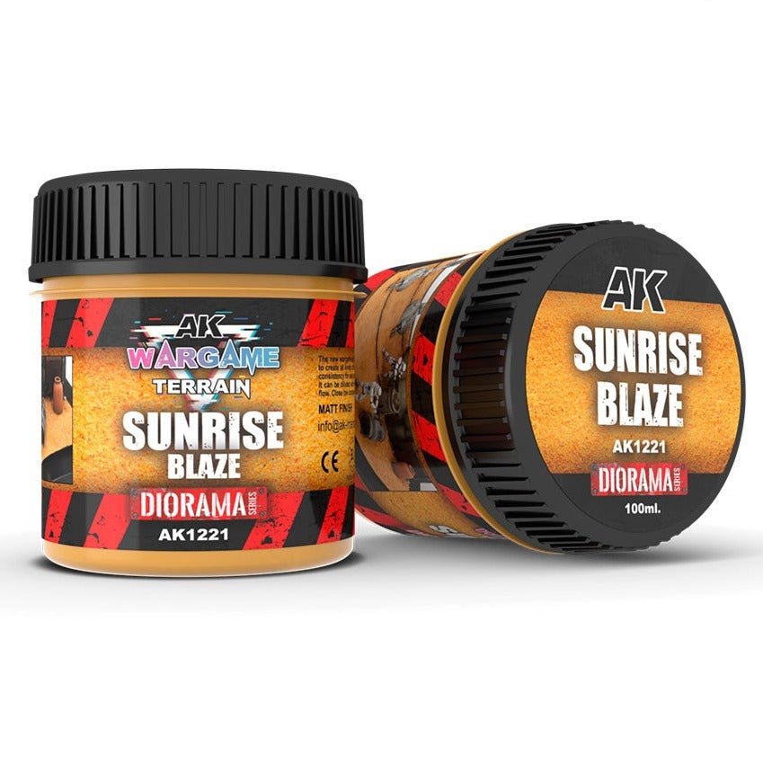 AK Interactive Sunrise Blaze - Wargame Terrains diorama and scenery product