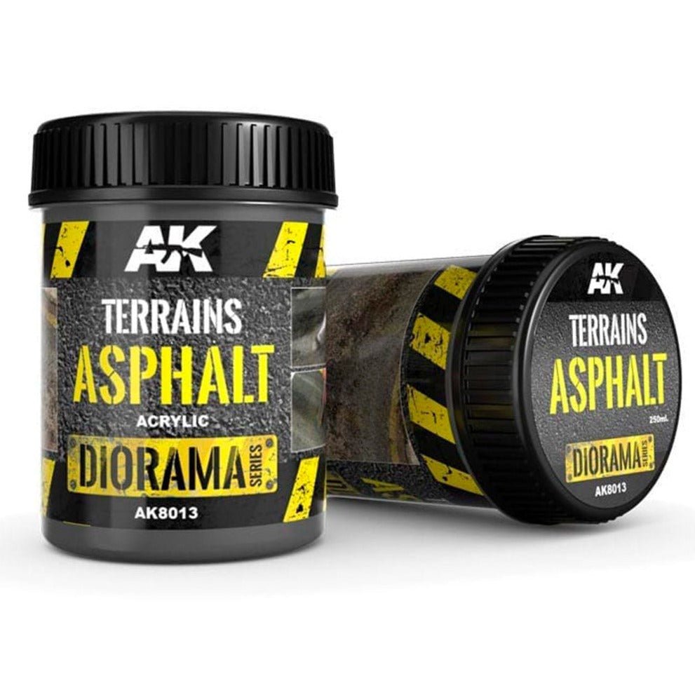 AK Interactive Terrains Asphalt diorama and scenery product