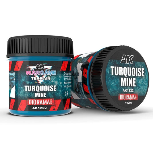 AK Interactive Turquoise Mine - Wargame Terrains diorama and scenery product