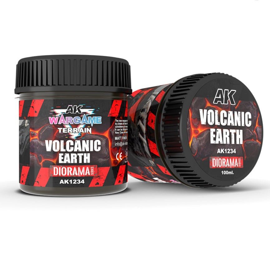 AK Interactive Volcanic Earth - Wargame Terrains diorama and scenery product