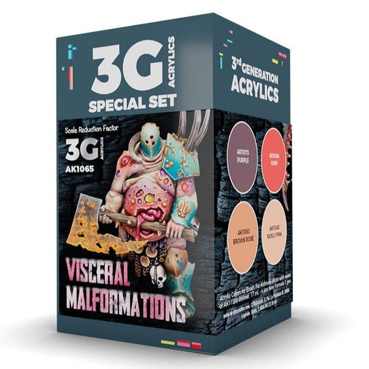 AK Interactive Wargame Color Set: Visceral Malformations