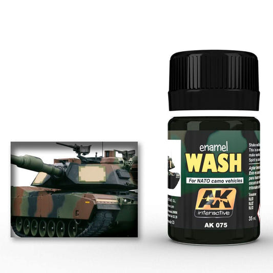 AK Interactive Wash for NATO Vehicles weathering product for scale models